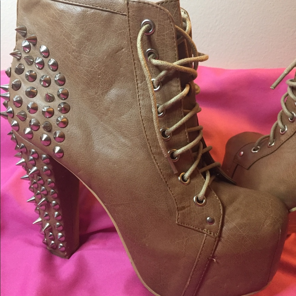 Stylish platform booties - Picture 2 of 5